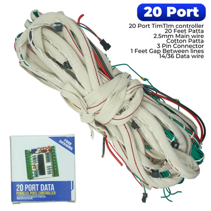 Pixel LED Connection Patte Combo – All Standard Sizes in One Pack