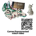 Complete 20x20 ft WS2811 Pixel LED Rope Setup - UHD v3 Controller, 80A SMPS & Wiring