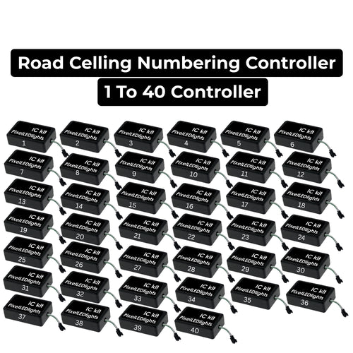 Road Celling Numbering Controller For 50-100 led – 1 To 40 Controller
