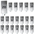 Road Ceiling Numbring Pixel Controller Set with Inbuilt SMPS (20/40/60/80/100 Pcs) | 220V Plug & Play