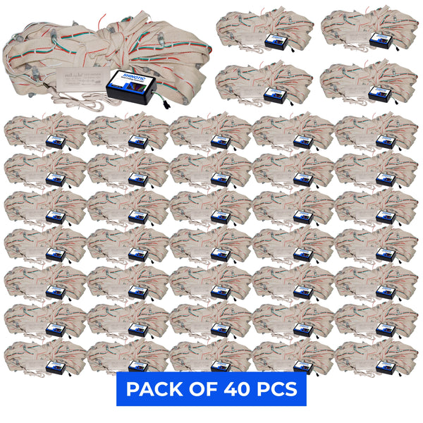 Shinotic 40 feet x 40 Belt Special Road Ceiling Niwar patta set By Pixelledlights