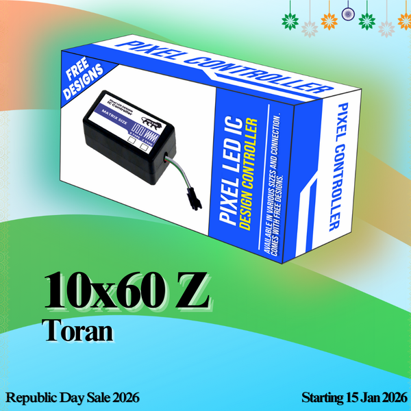 Pixel LED IC Controller for Toran Z Type 10×60 – 30+ Dynamic Effects
