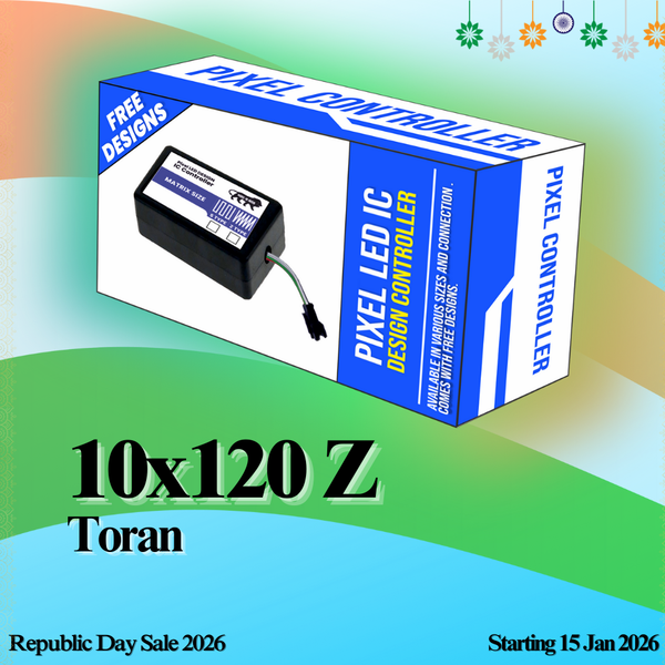 Pixel LED IC Controller for Toran Z Type 10×120 – 30+ Dynamic Effects