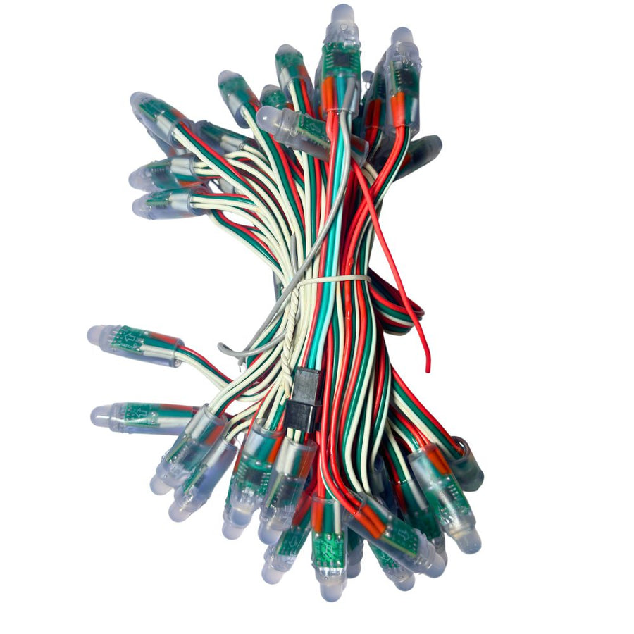 Pixel LED 5 inch (Multicolor, WS2811, 50LEDs) 20 Feet Length