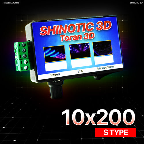 Shinotic Controller for 10x200 S Toran – Real-Time Sync, Speed Control, Inbuilt RGB Effects, Plug & Play