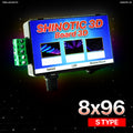 Shinotic Controller for 8x96 S Type Board/Panel – Real-Time Sync, Speed Control, Inbuilt RGB Effects, Plug & Play