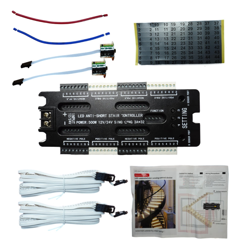 Intelligent Stair LED Light Controller – Pro Edition with Built-In Effects