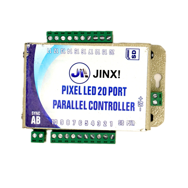 20 Port Jinix Pixel LED Controller – Metal Body, High-Performance