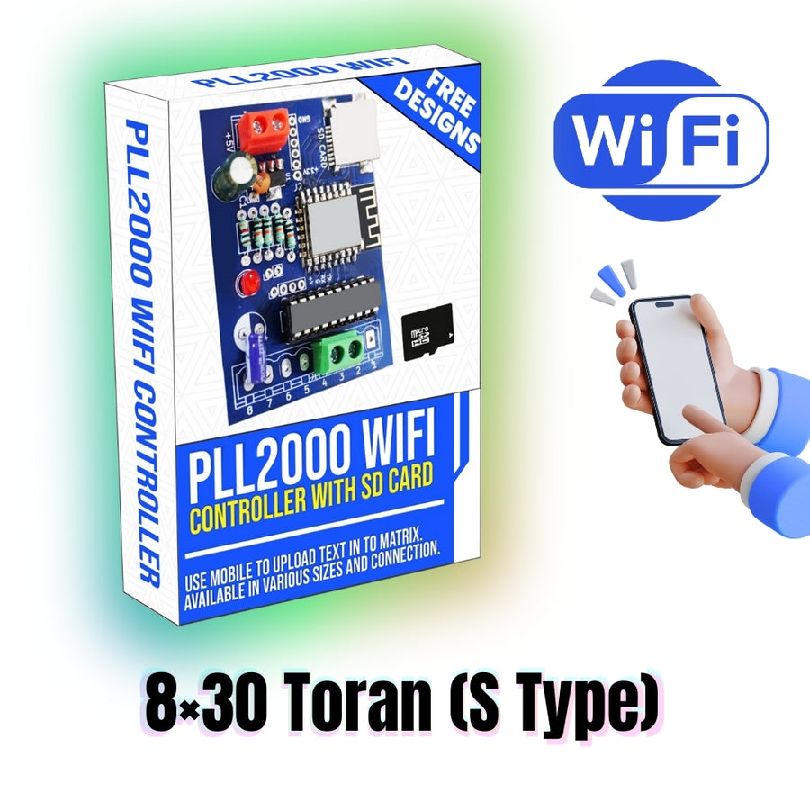 PLL2000 Wi-Fi Controller – 8×30 Toran (S Type) With 4GB SD Card