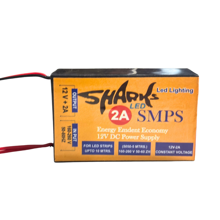 12V 2A Adapters Waterproof Adaptor for 100 leds