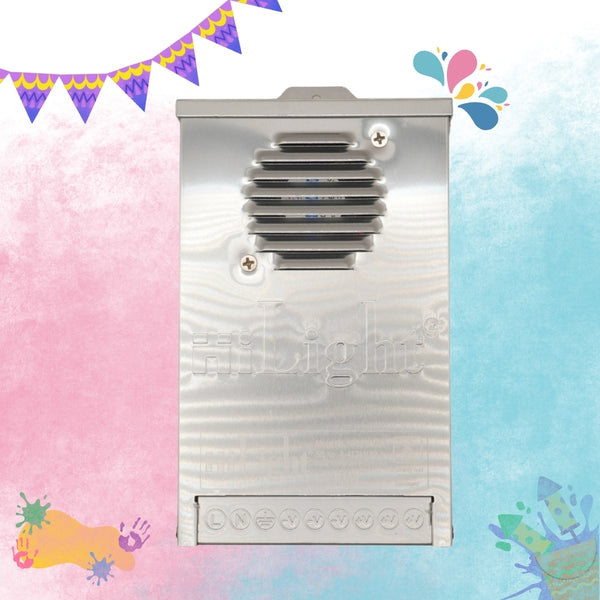 12V 35A HiLight Power Supply – 400W Output (Rainproof Metal Body)