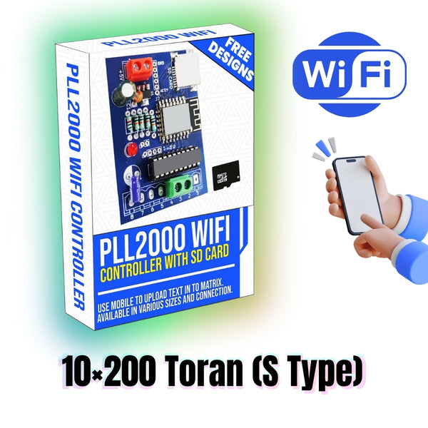 PLL2000 Wi-Fi Controller – 10×200 Toran (S Type) With 4GB SD Card