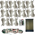 Complete 20x20 ft WS2811 Pixel LED Rope Setup - UHD v3 Controller, 80A SMPS & Wiring
