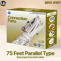 75 Feet Parallel Connection Belt – 50 Connectors (18 Inch Gap) for Pixel LED Lights