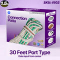 30 Feet Connection Patta for Pixel LED 18 Inch Gape (20 Port Type) with 2.5mm Copper