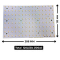 100W warm white Lens Model LED Flood Light Plate – High-Intensity Outdoor Lighting