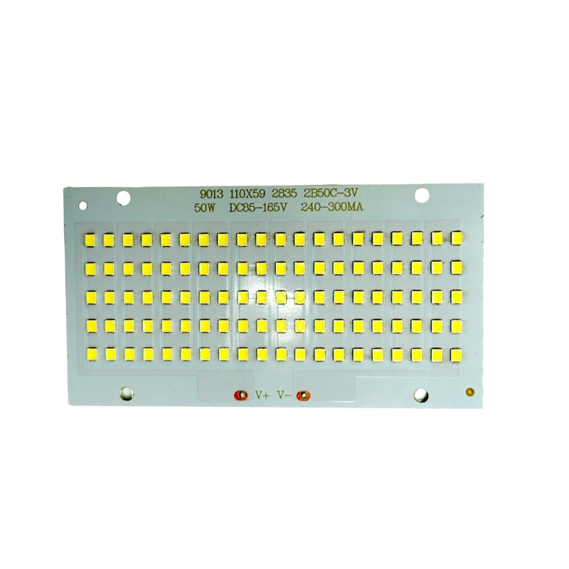 50W White LED Flood Light Plate – High-Intensity Outdoor Lighting