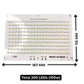 100w (White) Flood Light Plate - High Brightness (AS70) 1500Ah Driver Compatible