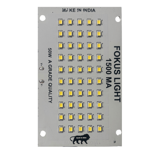 50w (White) Flood Light Plate - High Brightness (Fokus Light ) 1500Ah Driver Compatible