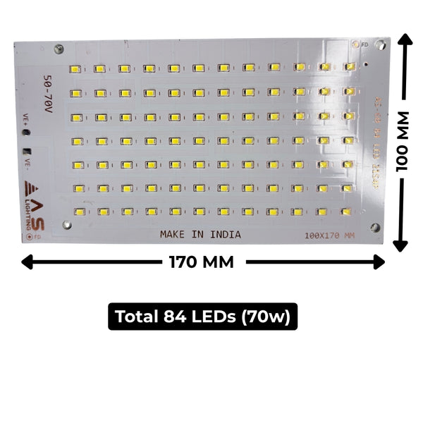 70w (White) Flood Light Plate - High Brightness (AS-60) 750mah Driver Compatible