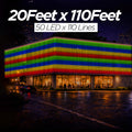 20 Feet × 110 Feet Pixel LED Toran & Building Lights – Wedding Decoration Setup