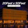20Feet x 50Feet Single Colour 12 mm SMD Toran For Decorations