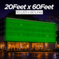 20Feet x 60Feet Single Color 9mm High Brightness Toran LED Decoration Lights