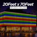 20 Feet × 70 Feet Pixel LED Toran & Building Lights – Wedding Decoration Setup