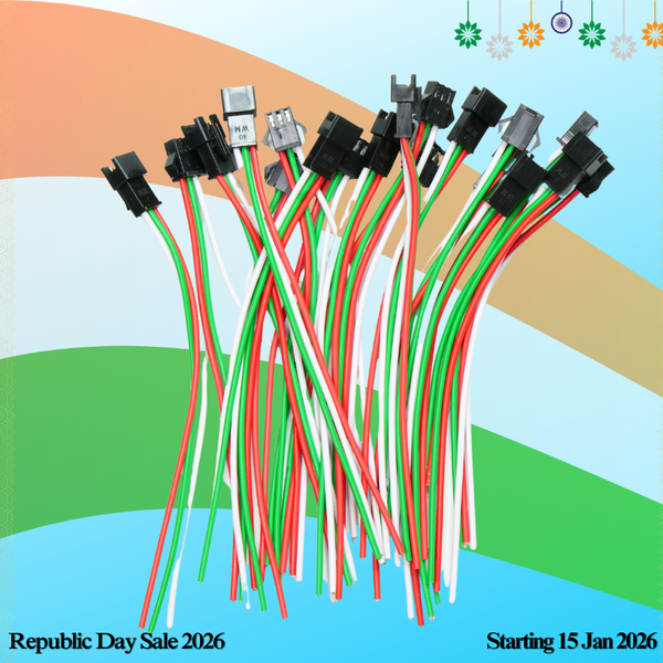 3 Pin Copper Connector for All Applications - (Pack of 10)