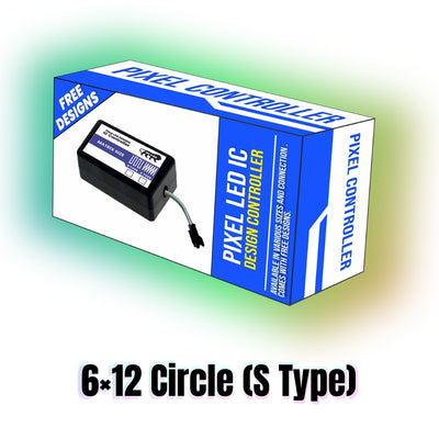 6 LED S Type Circle IC
