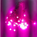 8mm Pink LED Decorative String Lights for Diwali, Christmas & Festive Decoration (15m)