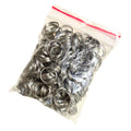 6mm Round Double Jump Ring, Iron Jupmrings Kari/Kadi