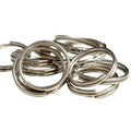 6mm Round Double Jump Ring, Iron Jupmrings Kari/Kadi