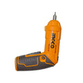 INGCO Rechargeable Screwdriver Kit – Wireless Electric Screw Driver with LED Light