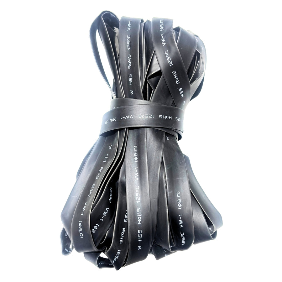 8mm Heat Shrink Sleeve - 10 Meter Pack | Wire Insulation Tube