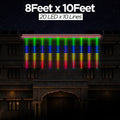 8 Feet × 10 Feet Pixel LED Toran & Building Lights – Wedding Decoration Setup