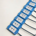 Blue 12V LED Flasher - 100% Waterproof Auto-Flashing Pixel ( Pack Of 10 )
