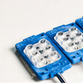 Blue 12V LED Flasher - 100% Waterproof Auto-Flashing Pixel ( Pack Of 10 )