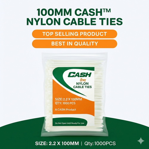 4 Inch (2.2mm) Cable Ties - Pack of 1000 - SKU 8012