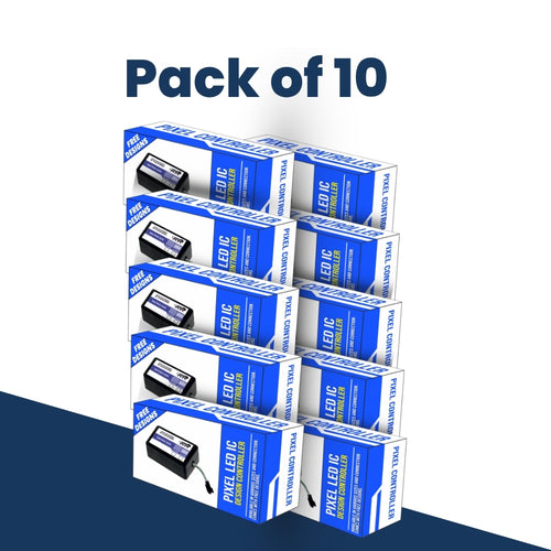 10 IC Controller Mega Combo – Universal Control Solution for Pixel LEDs
