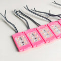 Pink 12V LED Flasher - 100% Waterproof Auto-Flashing Pixel ( Pack Of 10 )