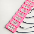 Pink 12V LED Flasher - 100% Waterproof Auto-Flashing Pixel ( Pack Of 10 )