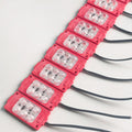 Red 12V LED Flasher - 100% Waterproof Auto-Flashing Pixel ( Pack Of 10 )