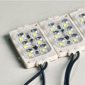 White 12V LED Flasher - 100% Waterproof Auto-Flashing Pixel ( Pack Of 10 )