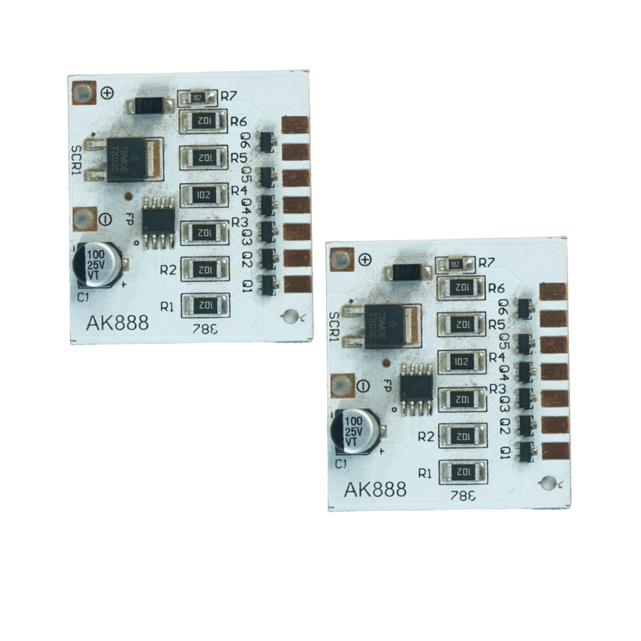 6 channel chaser left right steel pcb