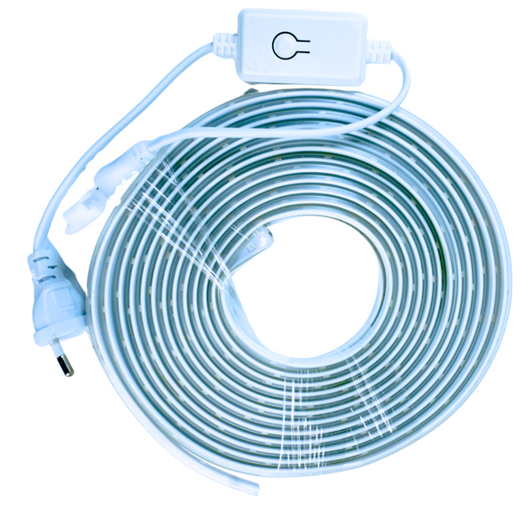 10M MultiColor LED Rope Light with Adapter – Vibrant Decorative Lighting for Indoor Outdoor Use"