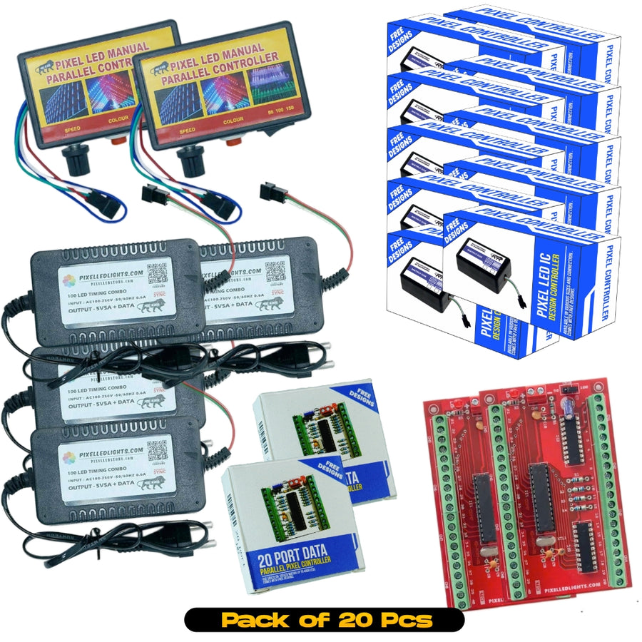 Pixel LED Diwali 20PC Combo Pack – Premium Lights at Festive Discount