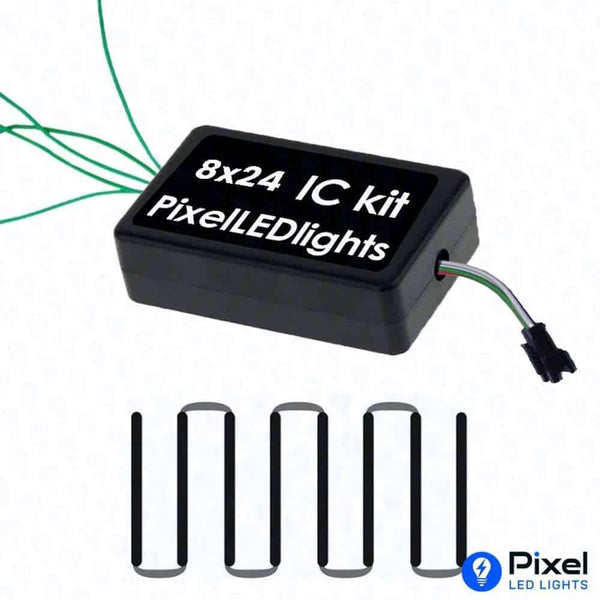 Pixel LED IC Circuits for Gate S Connection (8x24) - 5 Data Output - SKU 2122