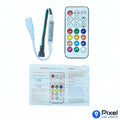 Wireless RF 21-key RGB Controller for LED Light and Pixel Strip (WS2811 Compatible)