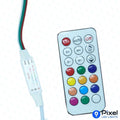 Wireless RF 21-key RGB Controller for LED Light and Pixel Strip (WS2811 Compatible)